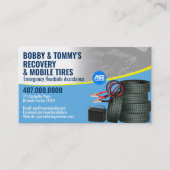 Wegenwacht Noodherstel Auto Reparatie Visitekaartje (Voorkant)