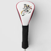 Wegfiets Golfheadcover (Voorkant)