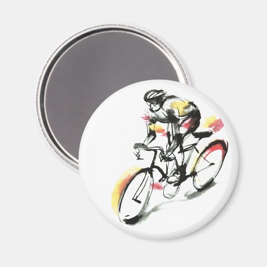 Wegfiets Magneet (Voorkant / Achterkant)