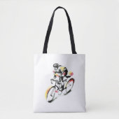 Wegfiets Tote Bag (Voorkant)