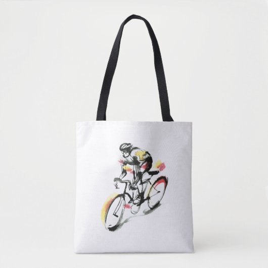 Wegfiets Tote Bag (Voorkant)