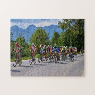 Wegfietsen Legpuzzel