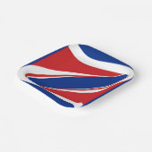 weggelopen patriottenplein papieren bordje (Gebogen)