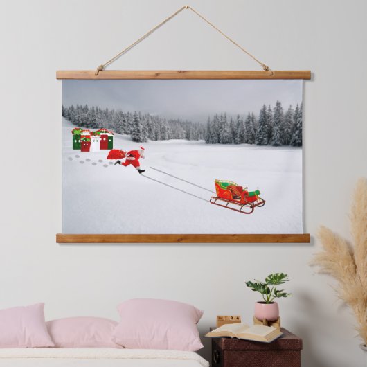 weggelopen wandtapijt hangend wandkleed (Slaapkamer)