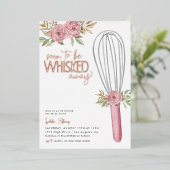 weggeslingerd bakken Vrijgezellenfeest Folie Uitnodiging (Staand Voorkant)