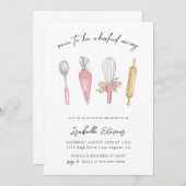 weggeslingerd bakken Vrijgezellenfeest Kaart (Voorkant / Achterkant)