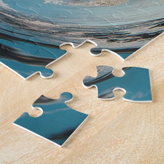 weggespoelde aap legpuzzel (Zijkant)