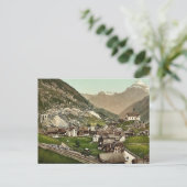 Weggis, Rigi, Zwitserland klassieke Photochrom Briefkaart (Staand voorkant)