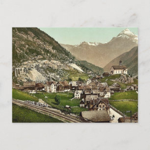 Weggis, Rigi, Zwitserland klassieke Photochrom Briefkaart