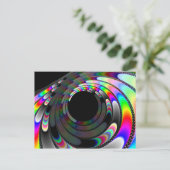 Wegglijden Briefkaart (Staand voorkant)