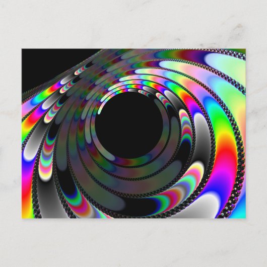 Wegglijden Briefkaart (Voorkant)