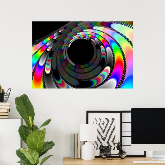 Wegglijden Poster (Thuiskantoor)