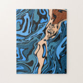 wegglijden van de puzzel legpuzzel (Verticaal)