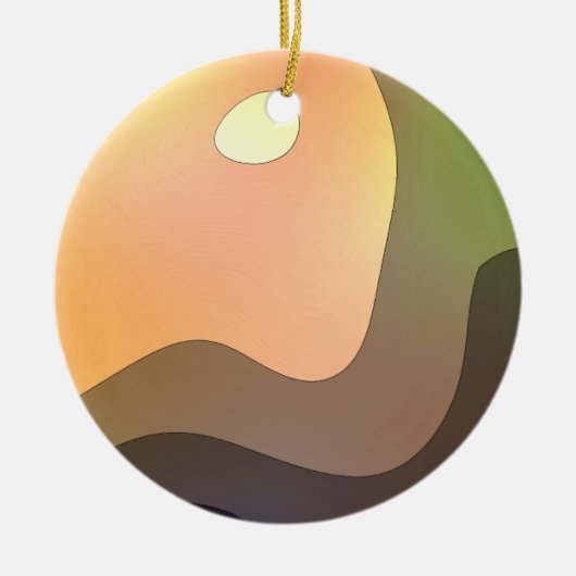 Wegglippen Keramisch Ornament (Voorkant)