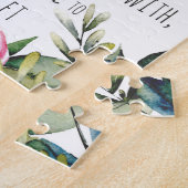 Weggooien cadeau voor collega's die afscheid nemen legpuzzel (Zijkant)