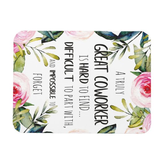 Weggooien cadeau voor collega's die afscheid nemen magneet (Horizontaal)