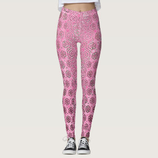 Weggooien in roze leggings
