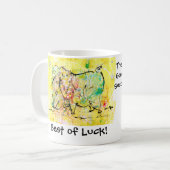 Weggooien van Gift, "Lucky Pig" koffie-Mok Koffiemok (Voorkant links)