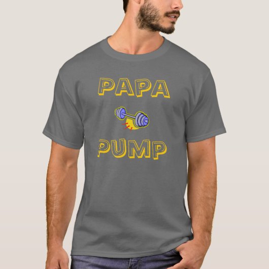 Weging pomp t-shirt (Voorkant)