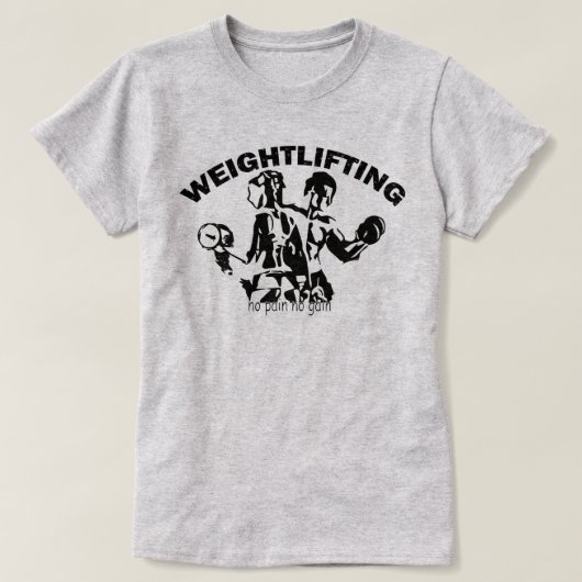 weging t-shirt (Design voorkant)
