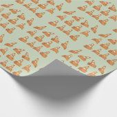 wegkegelpatroon cadeaupapier (Hoek)