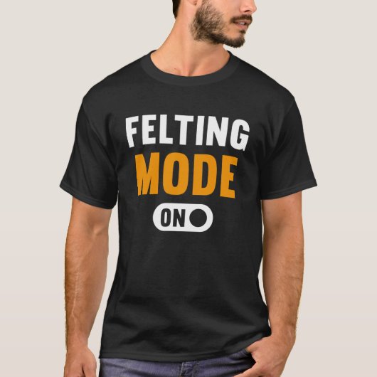Wegklapmodus ingeschakeld t-shirt (Voorkant)