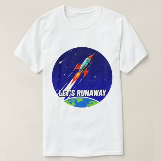 Wegloop T-Shirt (Design voorkant)