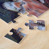 Weglopen bij nachtpuzzel legpuzzel (Zijkant)