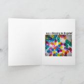 weglopen, een ineenstorting - kaart (Binnen)