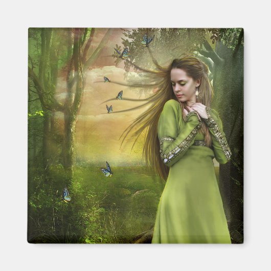 Weglopen (magneet) magneet (Voorkant)