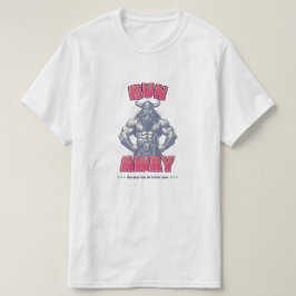 Weglopen uit de keuken t-shirt