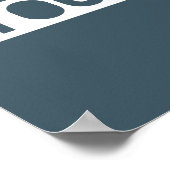 Weglopen van mensen die je neerzetten poster (Hoek)