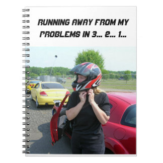 WEGLOPEN VAN MIJN PROBLEMEN IN 3... 2... 1... NOTITIEBOEK