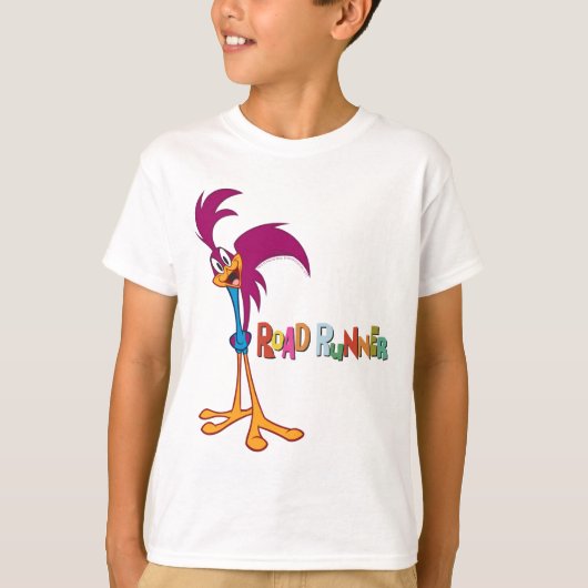 Weglopende Renner Hoofd Schuin T-shirt (Voorkant)