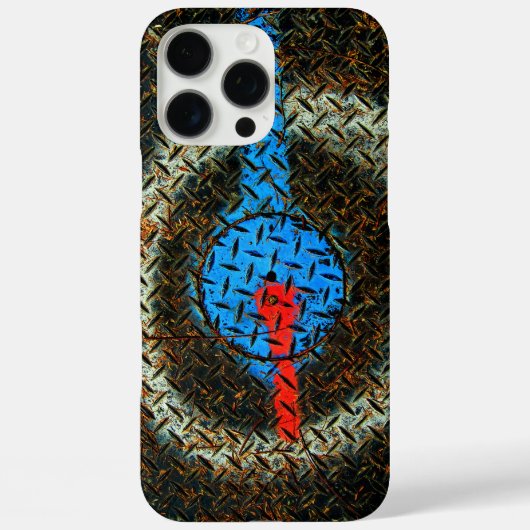 Wegmarkeringsverf Case-Mate iPhone Case (Achterkant)