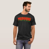 Wegmodderen van wegheftrucks t-shirt (Voorkant volledig)