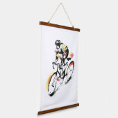 Wegracefiets Hangend Wandkleed (Gebogen)