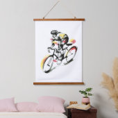 Wegracefiets Hangend Wandkleed (Slaapkamer)