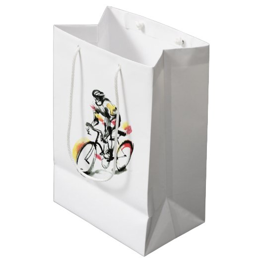 Wegracefiets Medium Cadeauzakje (Voorkant Gekanteld)
