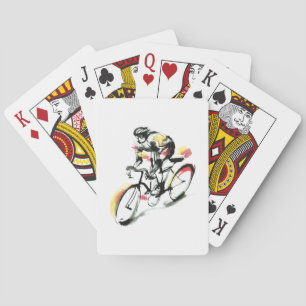 Wegracefiets Pokerkaarten
