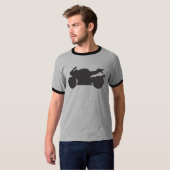 wegraket t-shirt (Voorkant volledig)