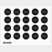 Wegreis Kapitein Wegreis Ronde Sticker (Vel)