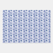 Wegreis Kerstvakantie tool | gemengde kleur Inpakpapier Vel (Voorkant 3)