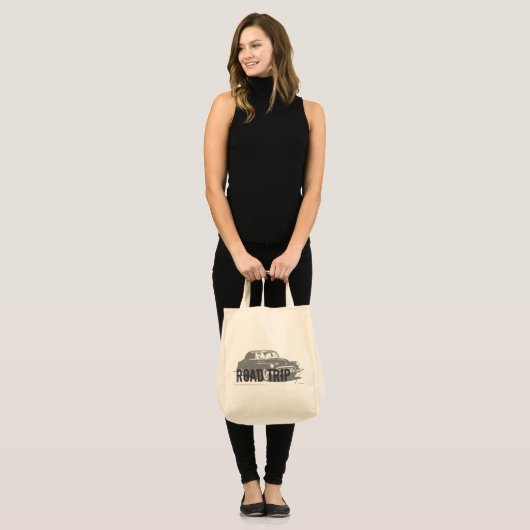 Wegreis met oldtimer tote bag (Voorkant (model))