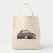 Wegreis met oldtimer tote bag (Voorkant)