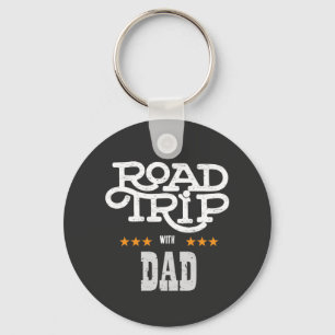 Wegreis met papa sleutelhanger