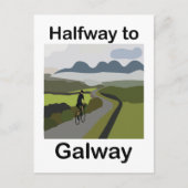 Wegreis naar Galway Reis Briefkaart (Voorkant)
