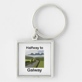 Wegreis naar Galway Road Trip Reizen Sleutelhanger