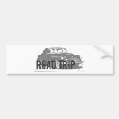 Wegreis Oldtimer Bumpersticker (Voorkant)