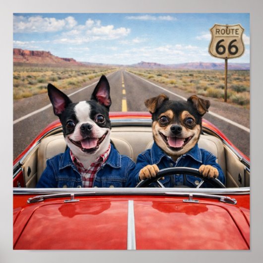 "Wegreis" Poster (Voorkant)